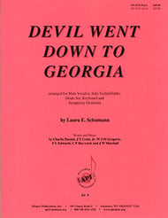 Devil Went Down to Georgia Orchestra Scores/Parts sheet music cover